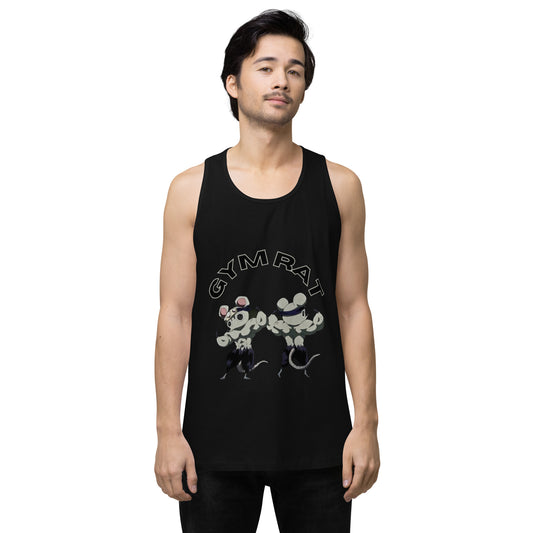 Gym Rat Muscle Tank Top