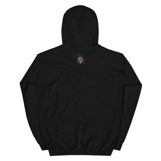 Unisex Black Bulls Motto Hoodie