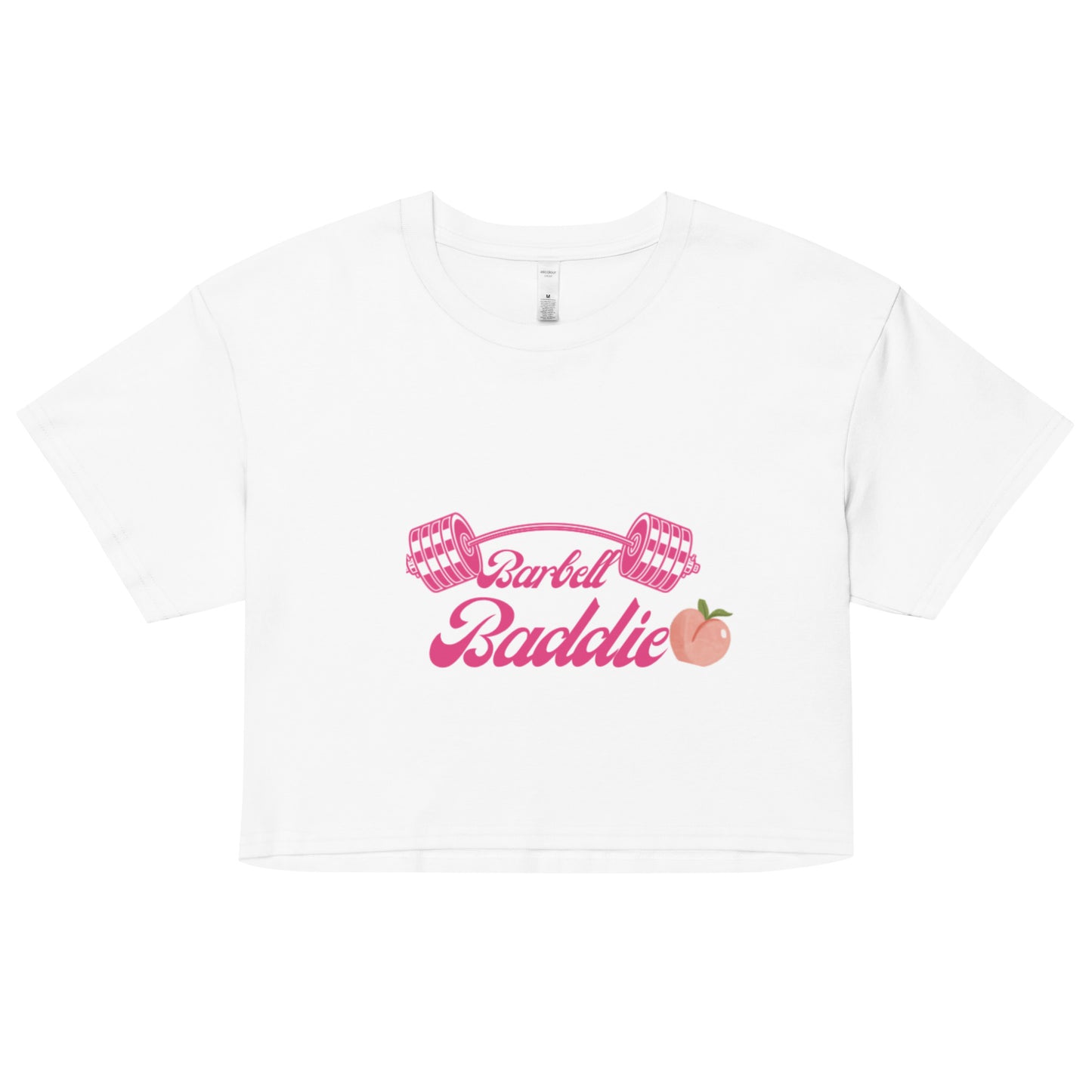 Barbell Baddie Crop Top