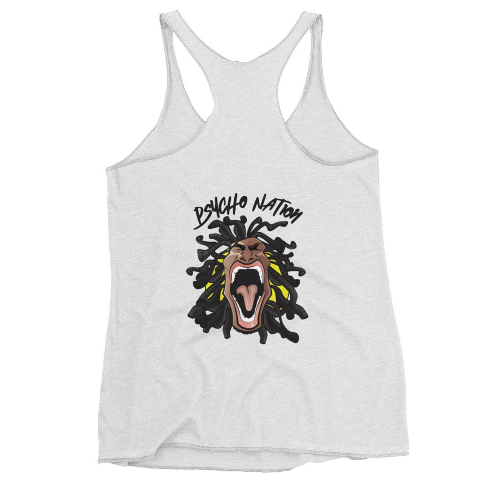 Women's Racerback Barbell Baddie Tank