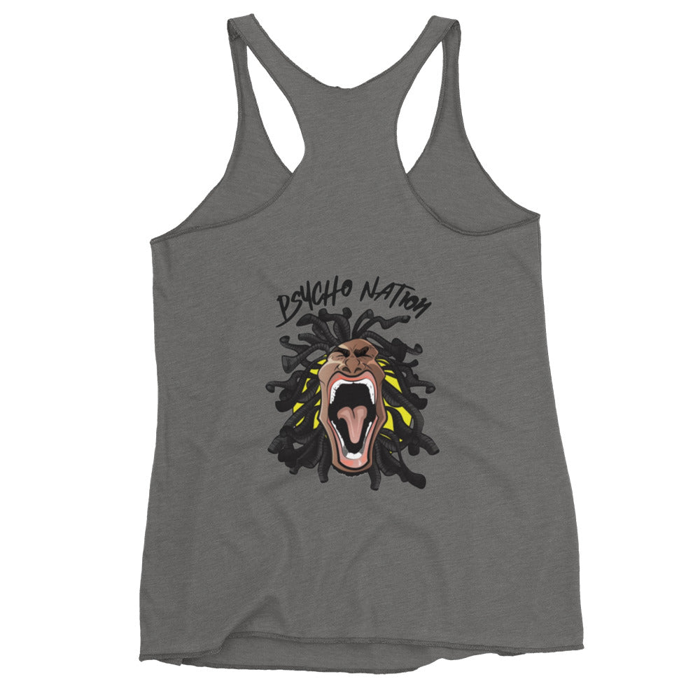 Women's Racerback Barbell Baddie Tank