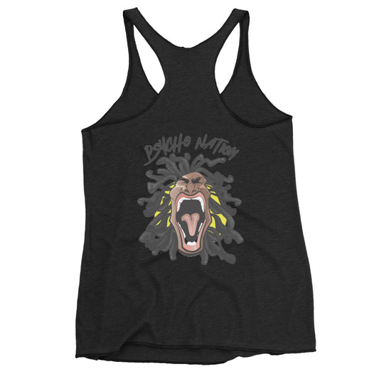 Women's Racerback By Any Means Necessary Tank