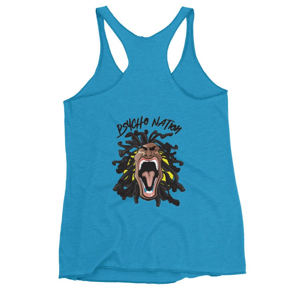 Women's Racerback Barbell Baddie Tank