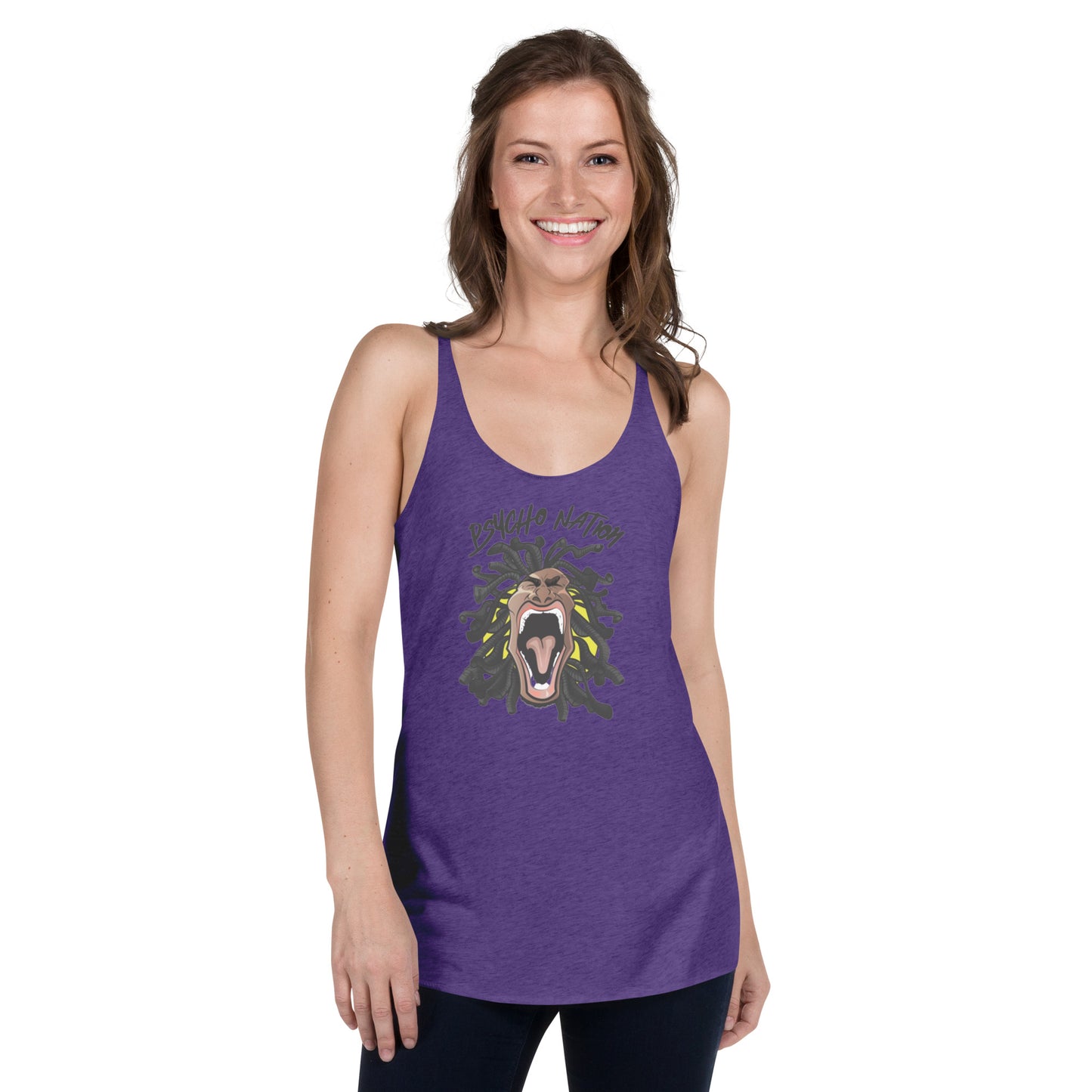 PsychoNation Women's Racerback Tank